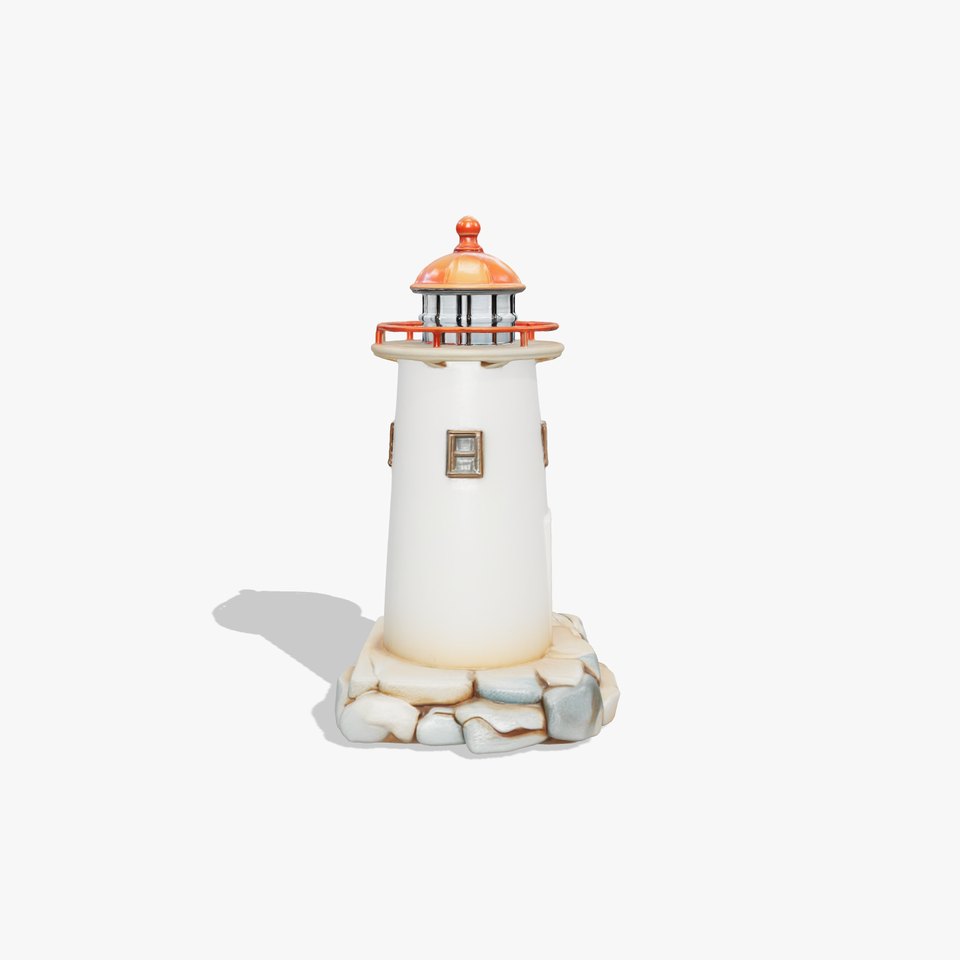 Weathered Lighthouse Architecture model pack